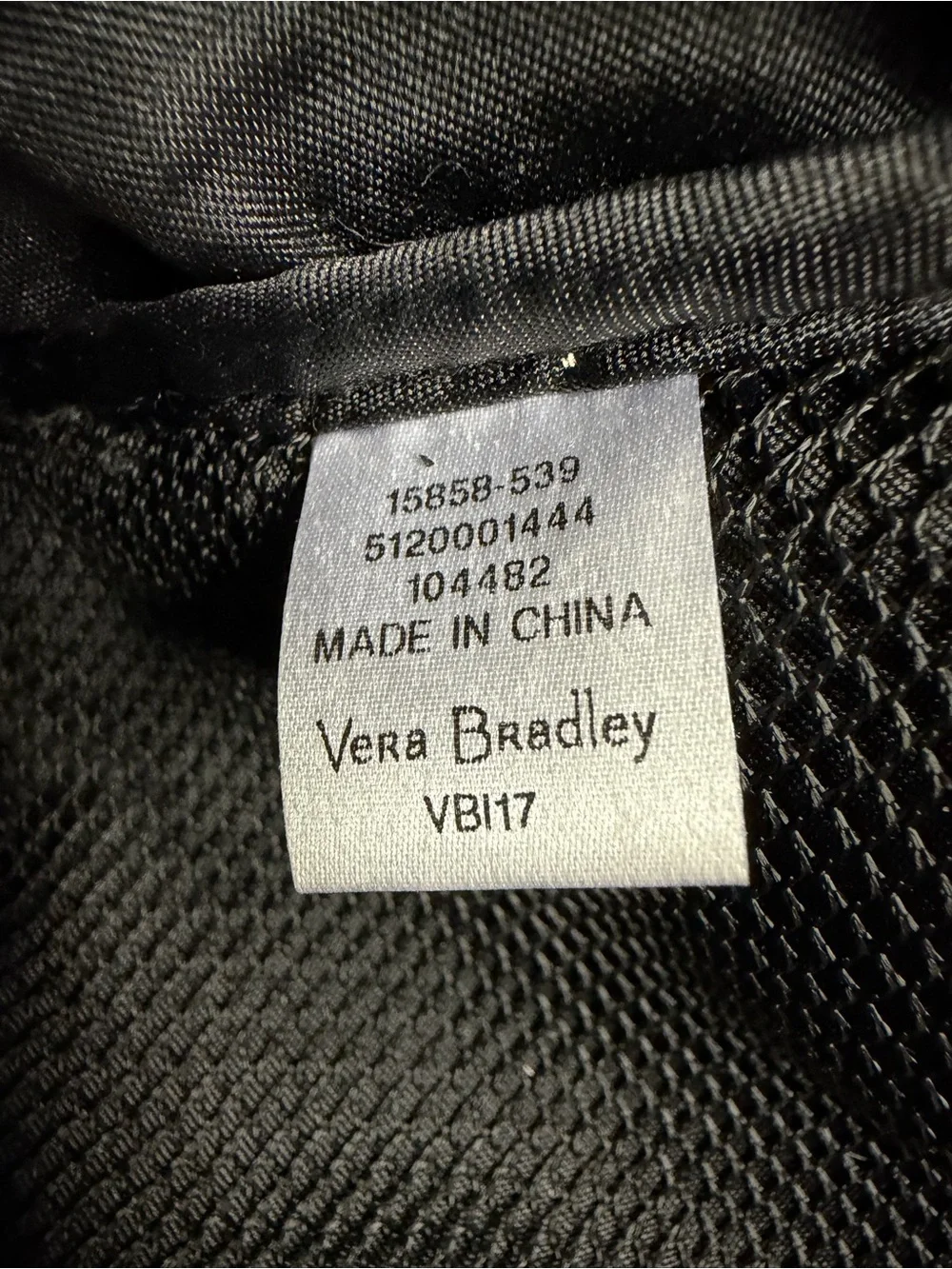 Vera Bradley easy ample
